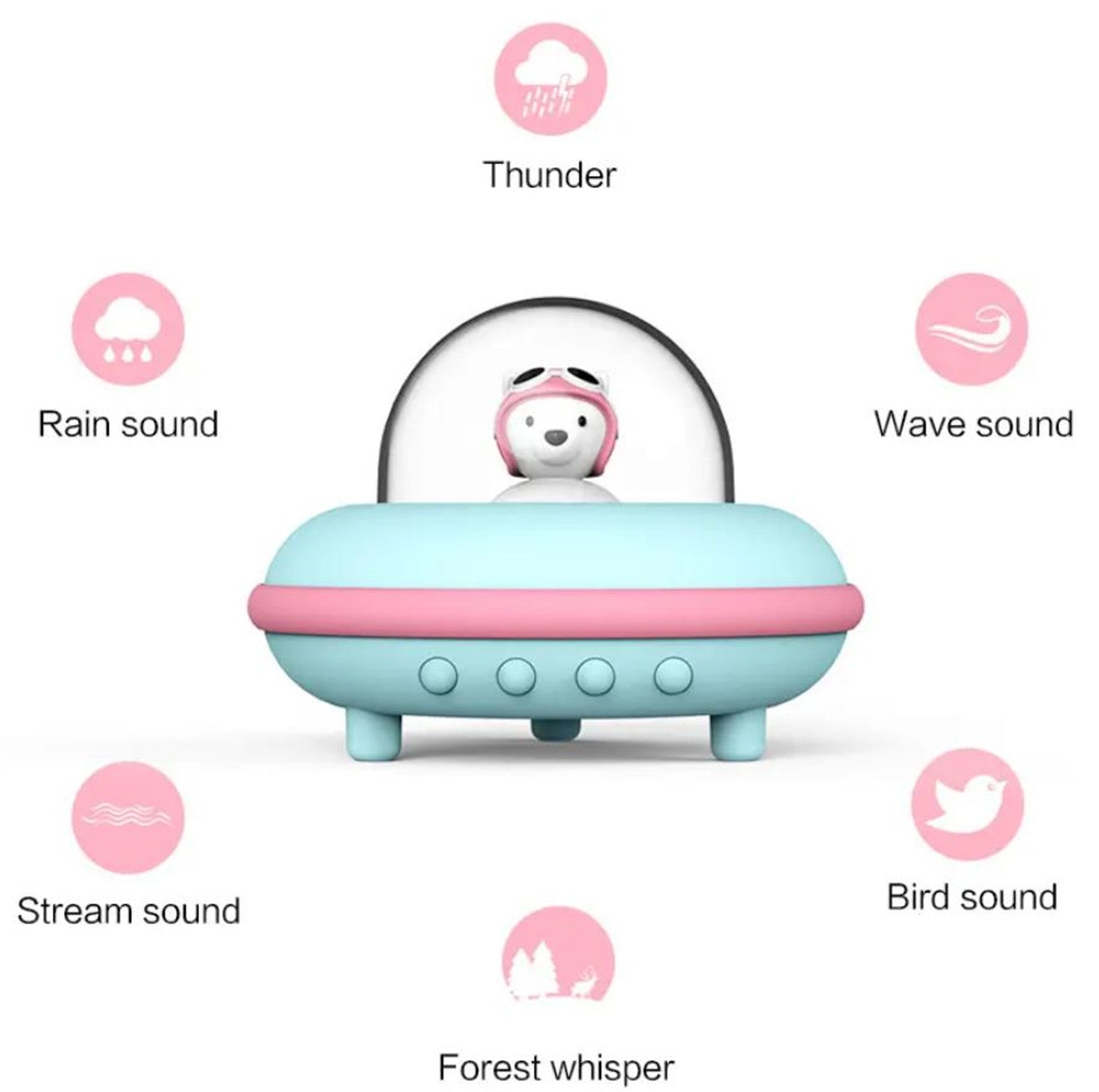 Intelligent sleep aid music lamp