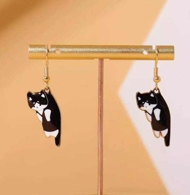 Cute Kitten Cat Earring