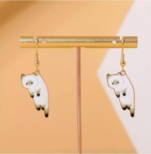 Cute Kitten Cat Earring