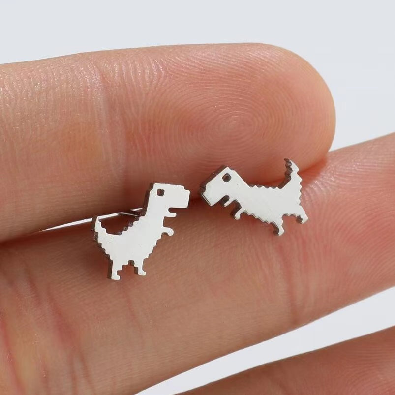 T-Rex earring