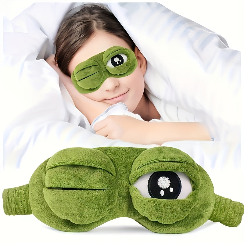 Super Soft Frog Sleeping Eye Mask