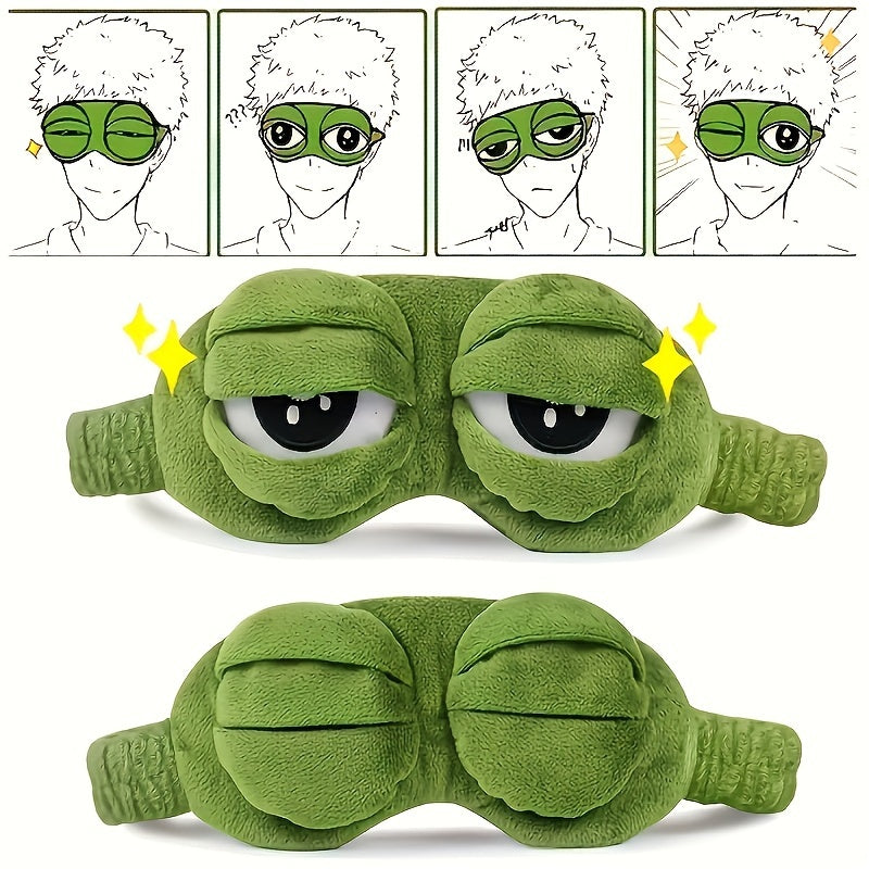 Super Soft Frog Sleeping Eye Mask