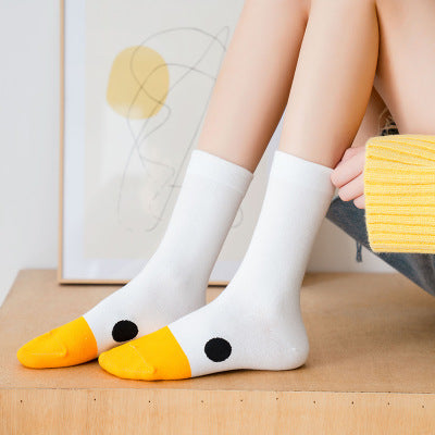 Casual Unisex Duck Socks