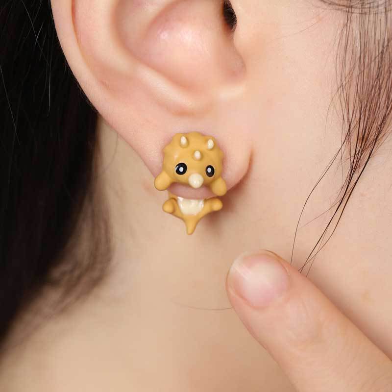 Cute dinosaur earrings