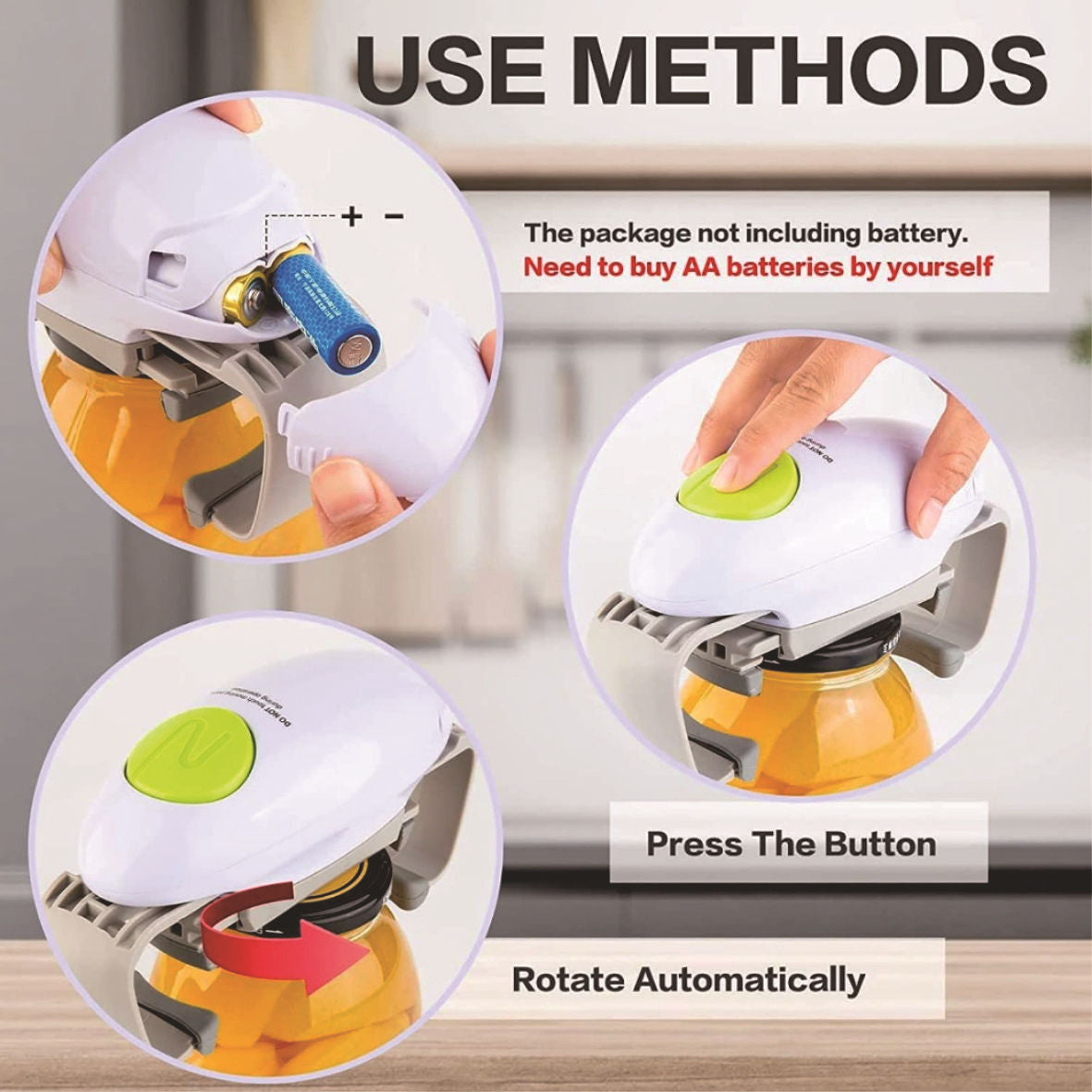 One-touch Automatic Can Opener