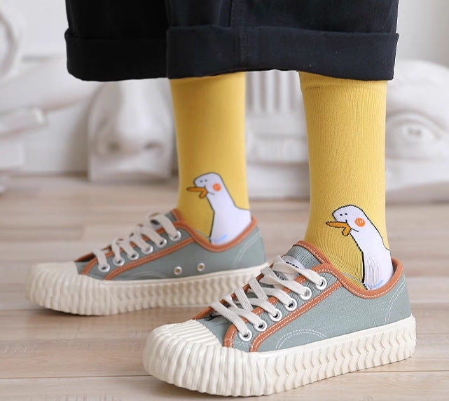 Casual Unisex Duck Socks