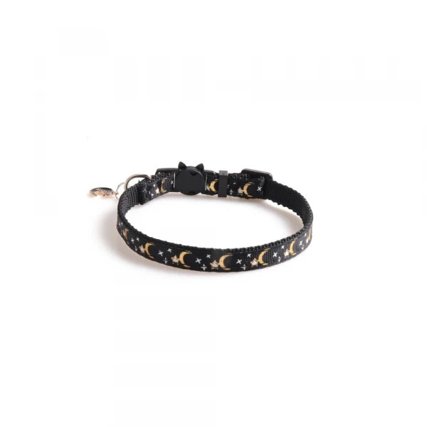 Cute Star and Moon Cat Collar