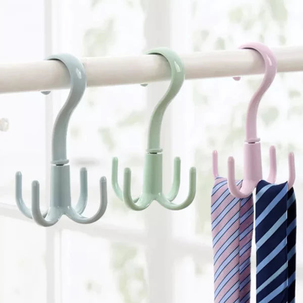 Rotating Closet Hanger Hook （5pcs）