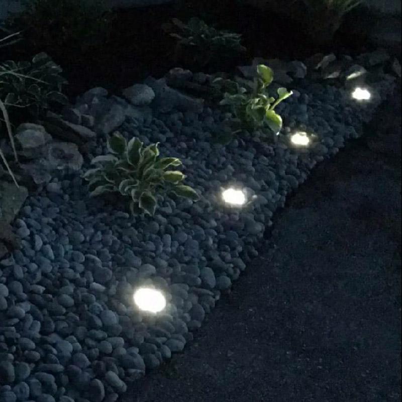 LED Solar Powered In-Ground Lights (4 piece)