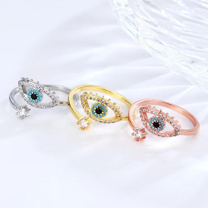 Lucky Evil Eye Rings