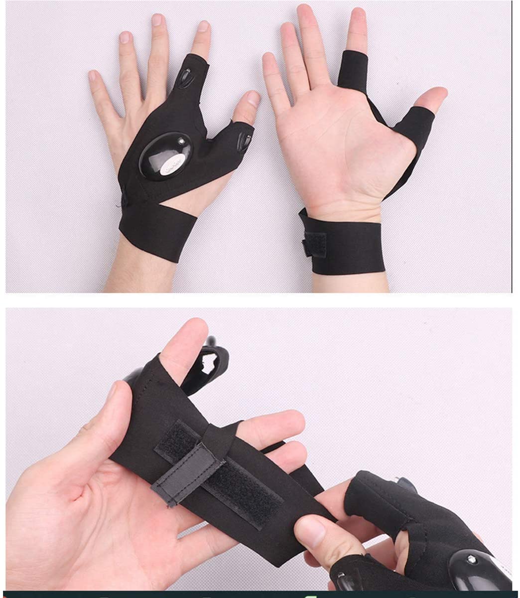 Flashlight Gloves (1 Pair )