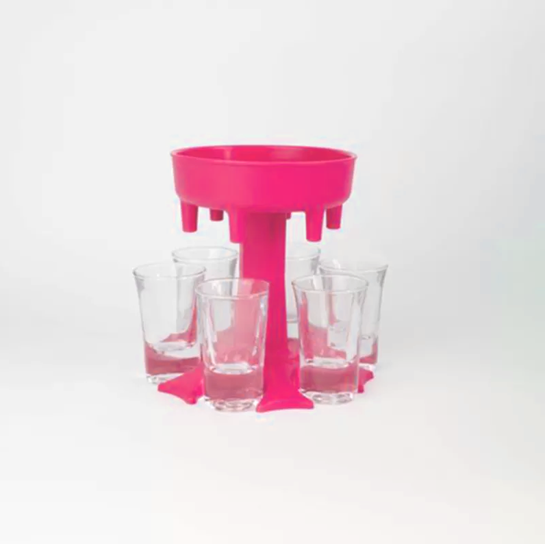 6 Shot Dispenser (Including cups )